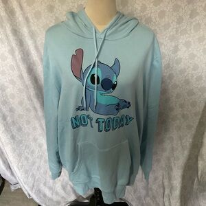 Disney Stitch Light Blue Hoodie